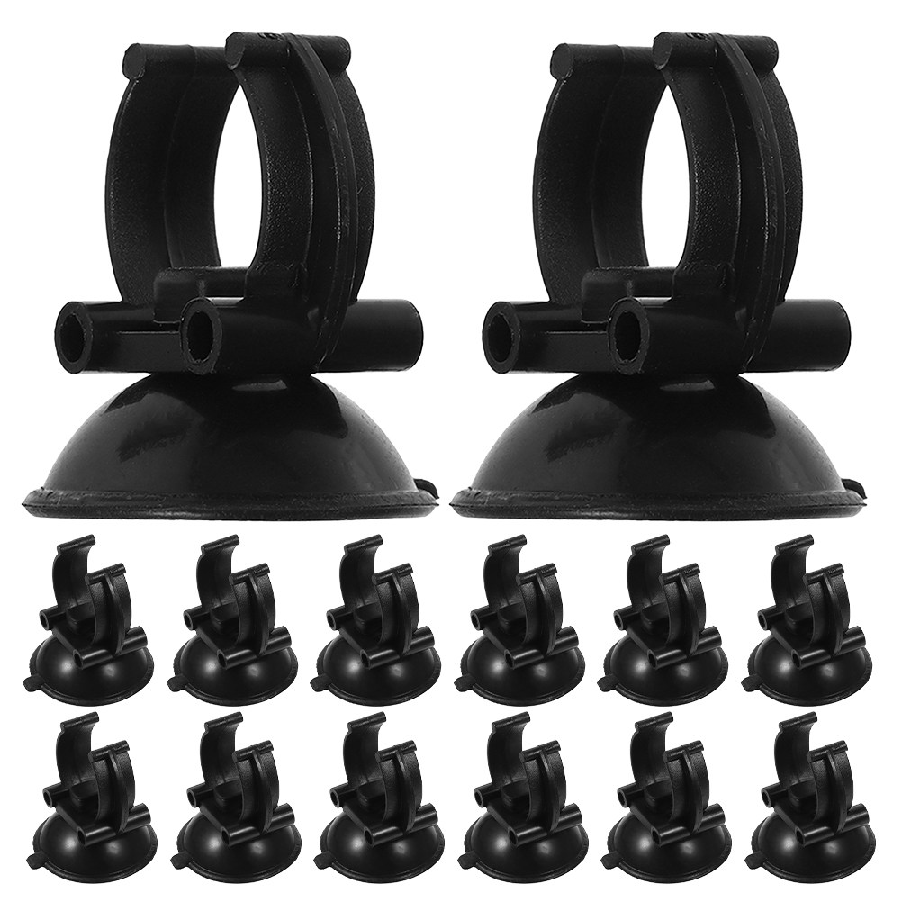 Plastic Pipe Clip - 40 stuks aquariumverwarmerbevestiging zeewierclips visbakbenodigdheden waterleidingklem