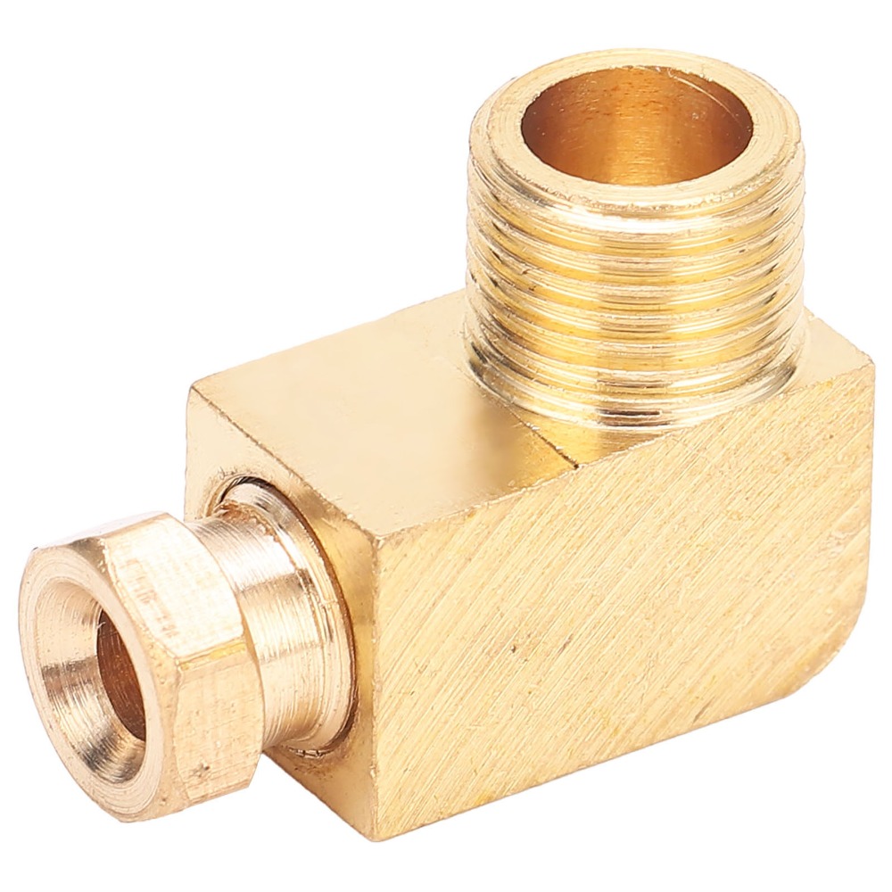 2 Stuks 90 Graden Elleboog Mes - Compression Fitting Brass recensie en prijs