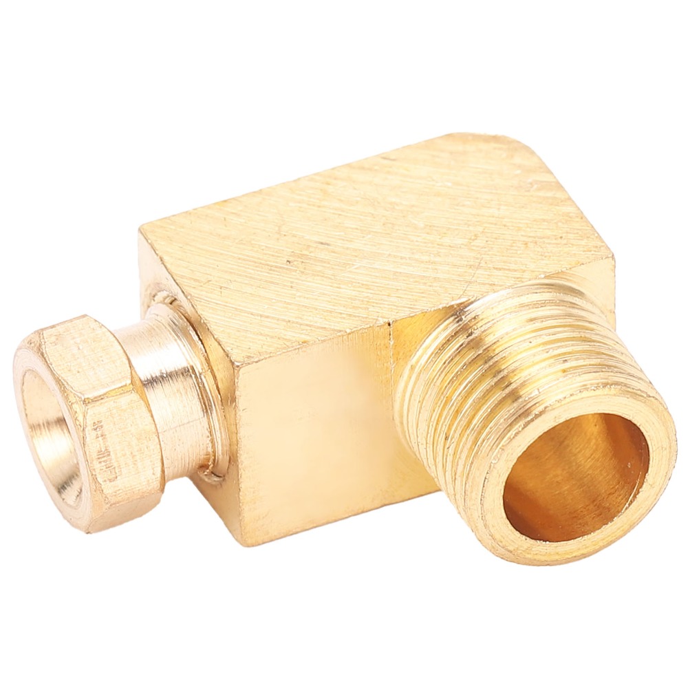 2 Stuks 90 Graden Elleboog Mes - Compression Fitting Brass recensie en prijs