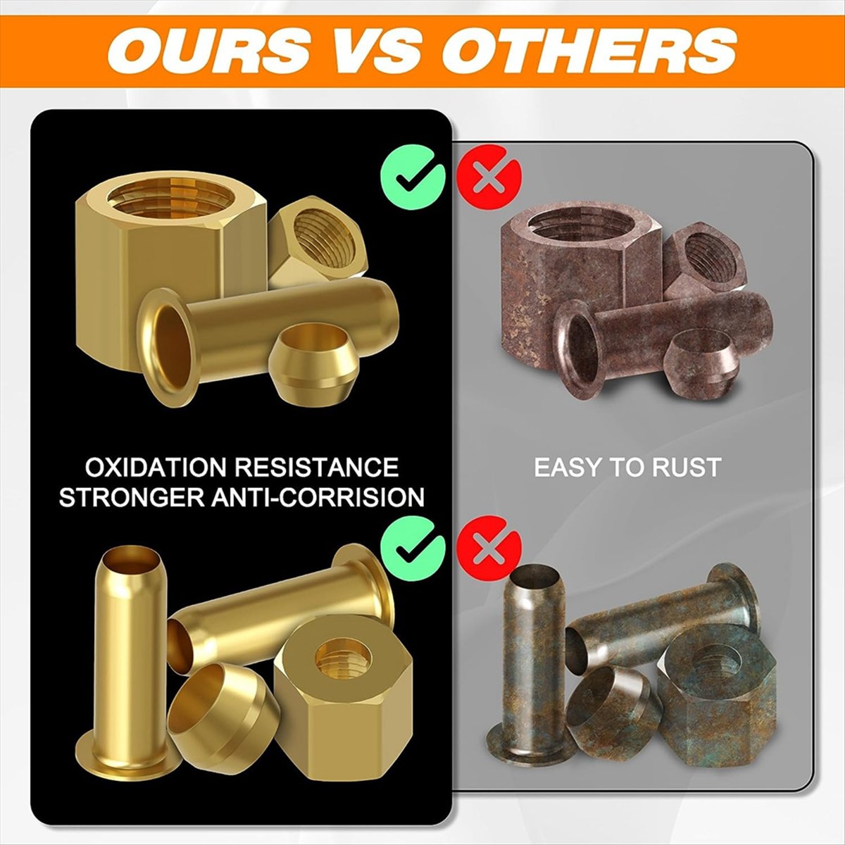 AT16 180PCS Assortimentset voo - Compression Fitting Brass recensie en prijs