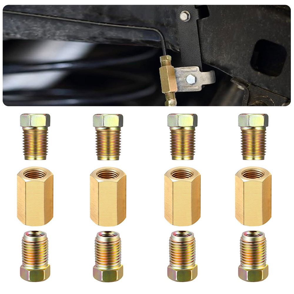 12 Stuks 3/16 (3/8-24 Geïnvert - Compression Fitting Brass recensie en prijs