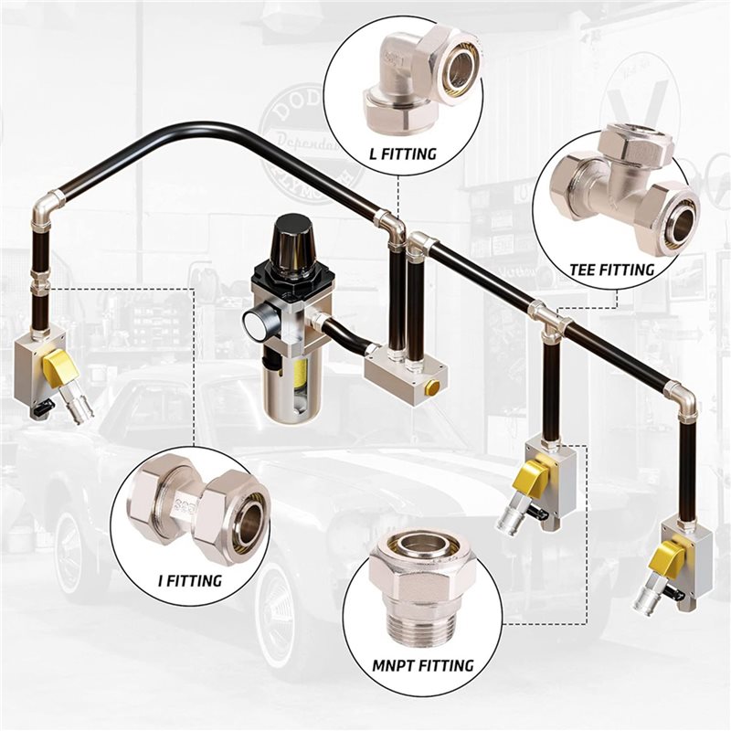 【FAMILY GATHERING】4PC 3/4 inch - Compression Fitting Brass recensie en prijs