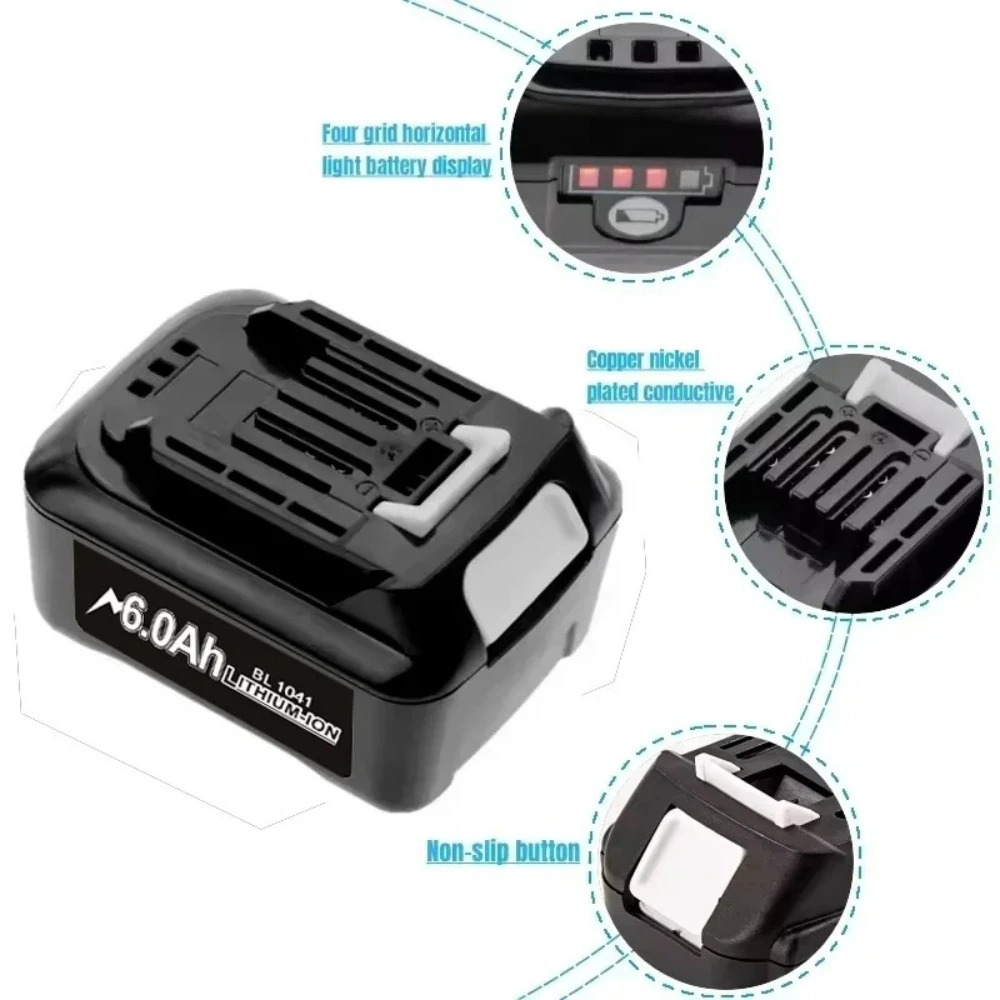 10.8V 12V Max 4.0Ah/6.0Ah Li-i - Makita Drill Hp1640 recensie en prijs