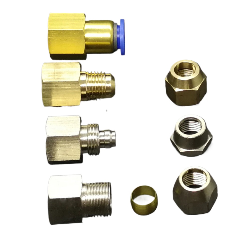 M10/12/14/16/18/20 Metrische V - Compression Fitting Brass recensie en prijs