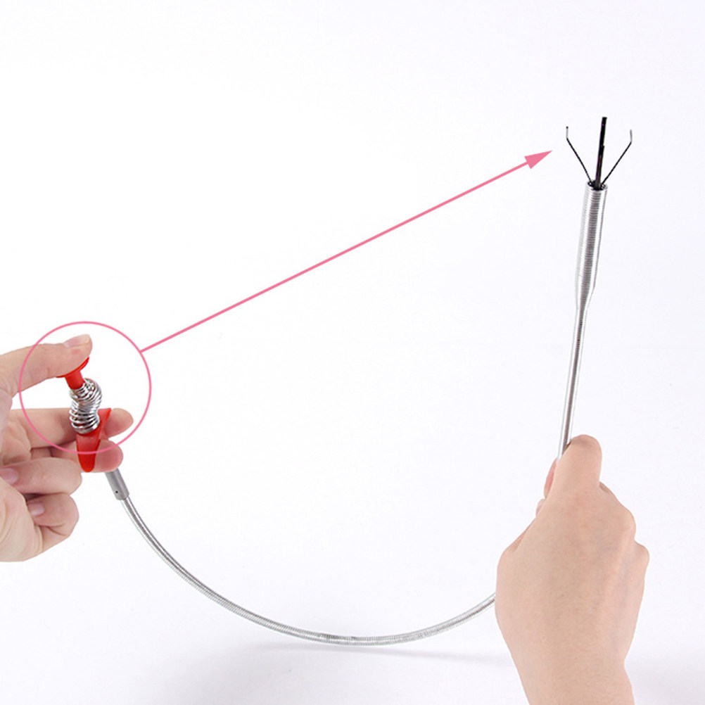 4-delige rioolreinigingsset, f - Drain Snake Flexible recensie en prijs