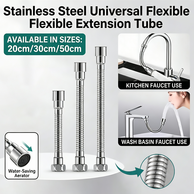 360 °   Flexibele roestvrijsta - Flexible Hose Braided recensie en prijs